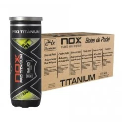 CAJÓN PELOTA DE PADEL NOX PRO TITANIUM B3 - 24 BOTES
