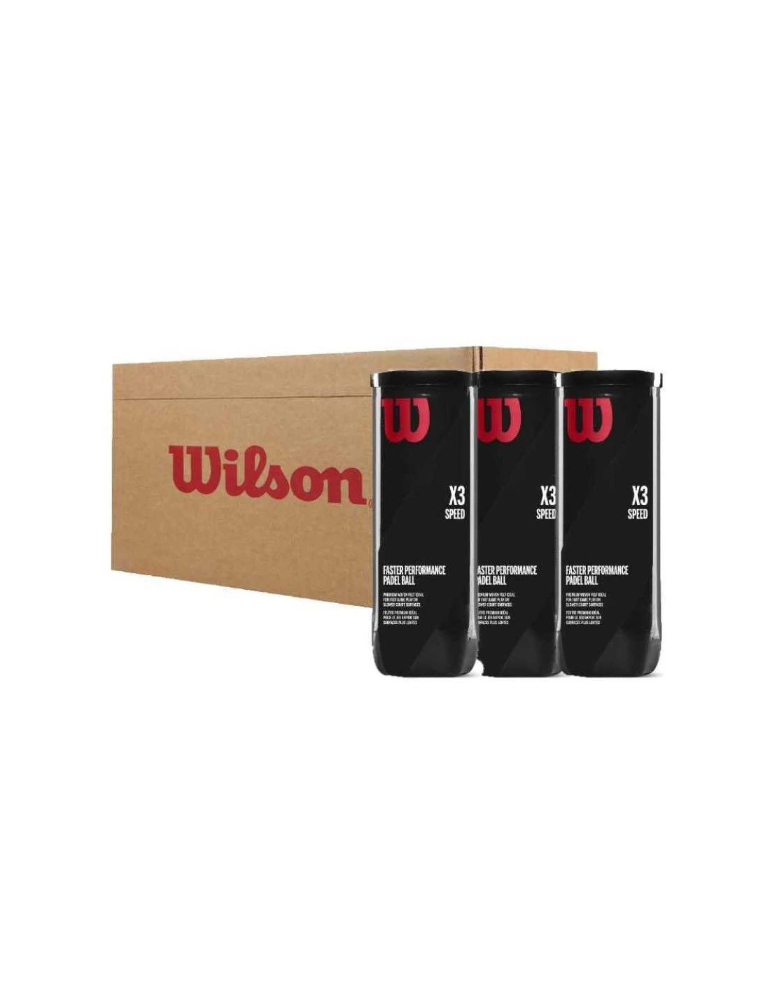 CAJON WILSON PADEL X3 SPEED BALL 1 CAJON WILSON PADEL X3 SPEED BALL