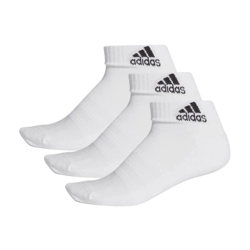 CALCETINES CUSH ADIDAS PACK 3PP BLANCO 1 CALCETINES CUSH ADIDAS PACK 3PP BLANCO