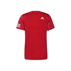 CAMISETA ADIDAS CLUB 3-STRIPE VIVRED/WHITE