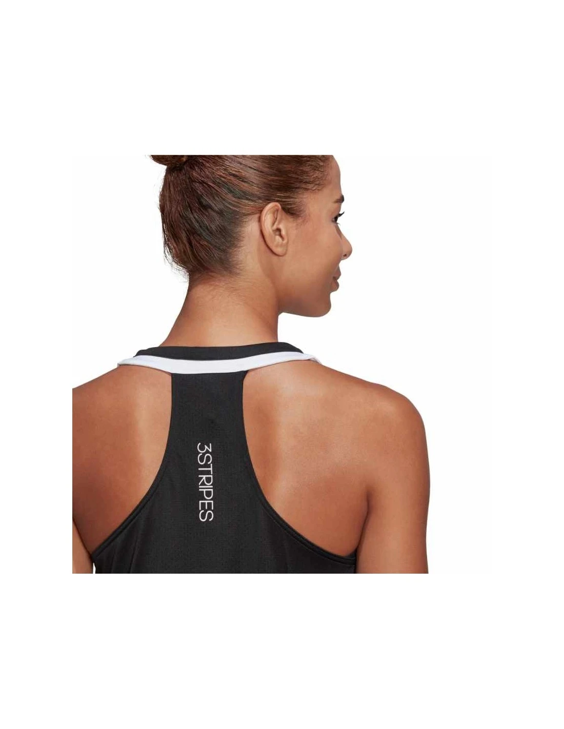 CAMISETA ADIDAS TIRANTES CLUB BLACK/WHITE 4 CAMISETA ADIDAS TIRANTES CLUB BLACK/WHITE - Imagen 4