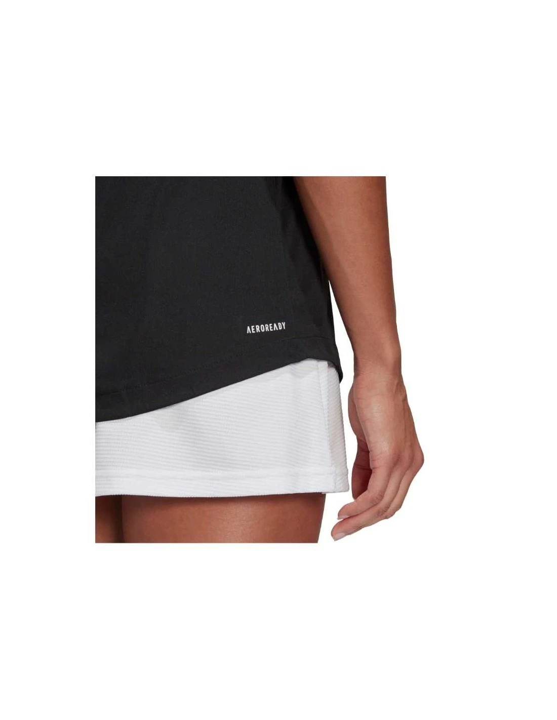 CAMISETA ADIDAS TIRANTES CLUB BLACK/WHITE 5 CAMISETA ADIDAS TIRANTES CLUB BLACK/WHITE - Imagen 5