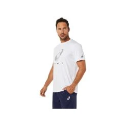 CAMISETA ASICS COURT M SPIRAL BLANCA -K-Swiss Comercio camiseta asics court m spiral blanca 4