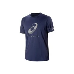 CAMISETA ASICS COURT M SPIRAL MARINO
