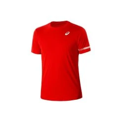 CAMISETA ASICS COURT M SS TEE CLASSIC RED