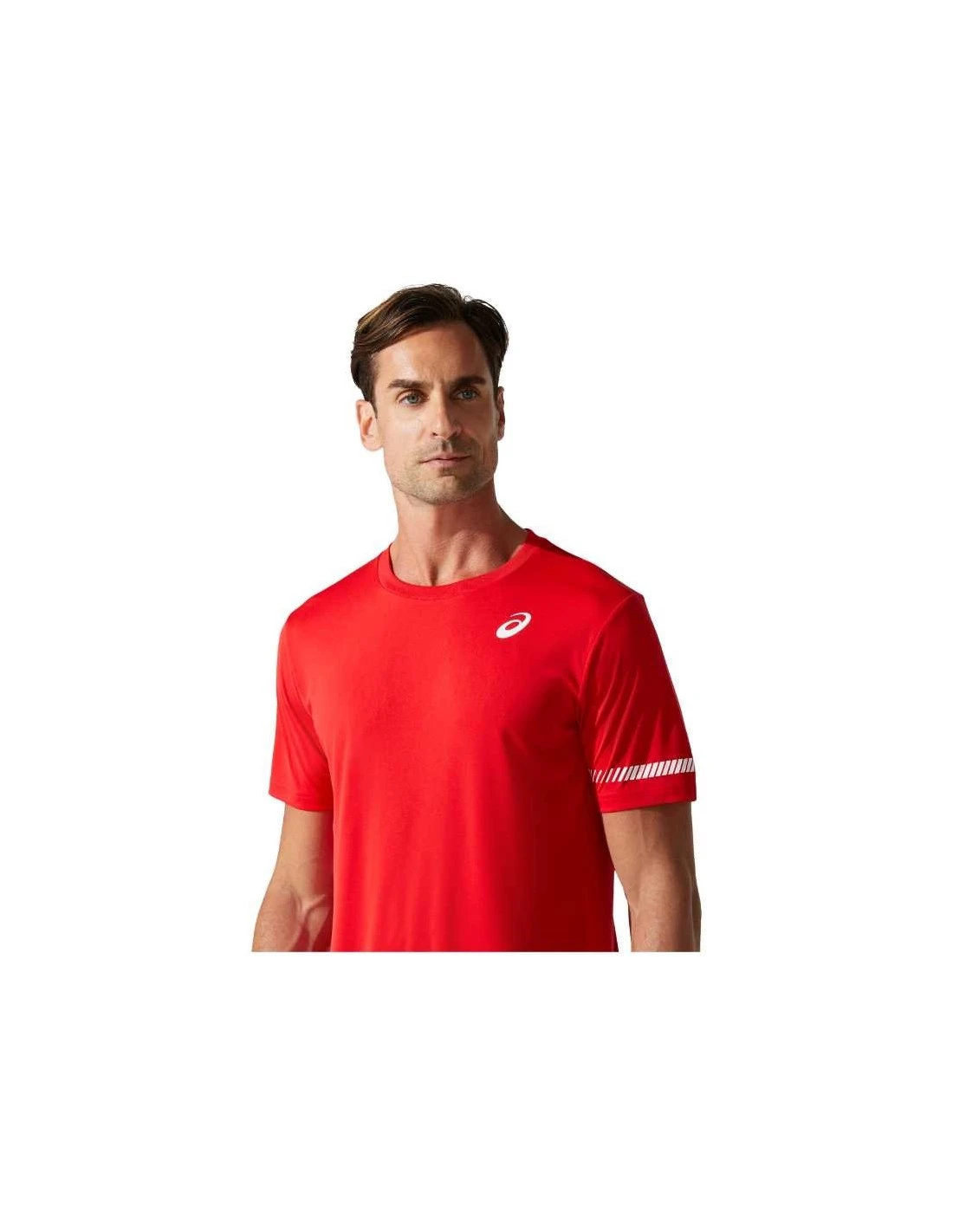 CAMISETA ASICS COURT M SS TEE CLASSIC RED 4 CAMISETA ASICS COURT M SS TEE CLASSIC RED - Imagen 4