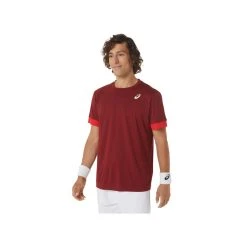 CAMISETA ASICS MEN COURT SS TOP BEET JUICE/CLASSIC RED 6 CAMISETA ASICS MEN COURT SS TOP BEET JUICE/CLASSIC RED -K-Swiss Comercio camiseta asics men court ss top beet juiceclassic red 2