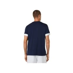 CAMISETA ASICS MEN COURT SS TOP MIDNIGHT/BRILLIANT WHITE -K-Swiss Comercio camiseta asics men court ss top midnightbrilliant white 2
