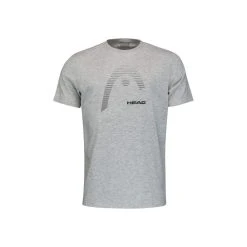 CAMISETA HEAD CLUB CARL MEN GRIS MEDIO