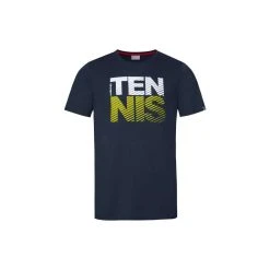 CAMISETA HEAD CLUB CHRIS JUNIOR AZUL MARINO