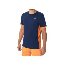 Alternative view of CAMISETA HEAD SLICE MEN DARK BLUE/ORG