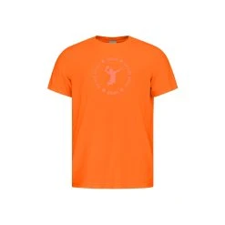 CAMISETA HEAD WE ARE PADEL ORANGE