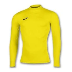 CAMISETA JOMA BRAMA ACADEMY M/L AMARILLA