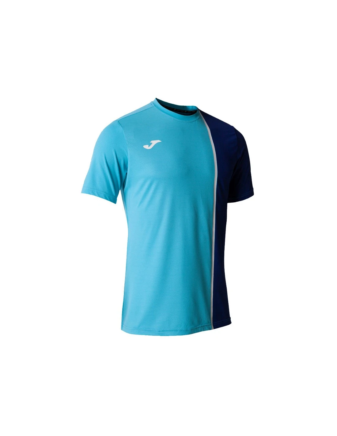 CAMISETA JOMA SMASH TURQUESA FLÚOR 2 CAMISETA JOMA SMASH TURQUESA FLÚOR - Imagen 2