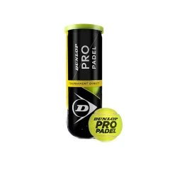 DUNLOP BOTE DE 3 PELOTAS PRO PADEL
