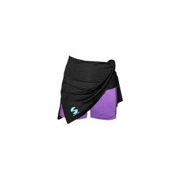 FALDA SOFTEE CLUB NEGRO/VIOLETA -K-Swiss Comercio falda softee club negrovioleta 2