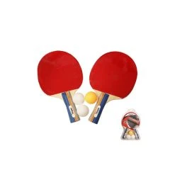 JUEGO RAQUETAS DE TENIS DE MESA CON PELOTA SOFTEE DYNAMIC