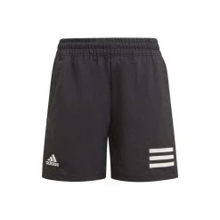 PANTALÓN CORTO ADIDAS CLUB JUNIOR 3S NEGRO/BLANCO