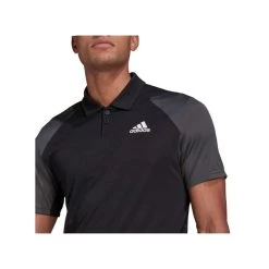 POLO ADIDAS CLUB BLACK/GREY SIX/WHITE -K-Swiss Comercio polo adidas club blackgrey sixwhite 2