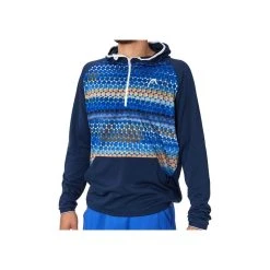 Alternative view of SUDADERA HEAD TOPSPIN DARK BLUE PRINT