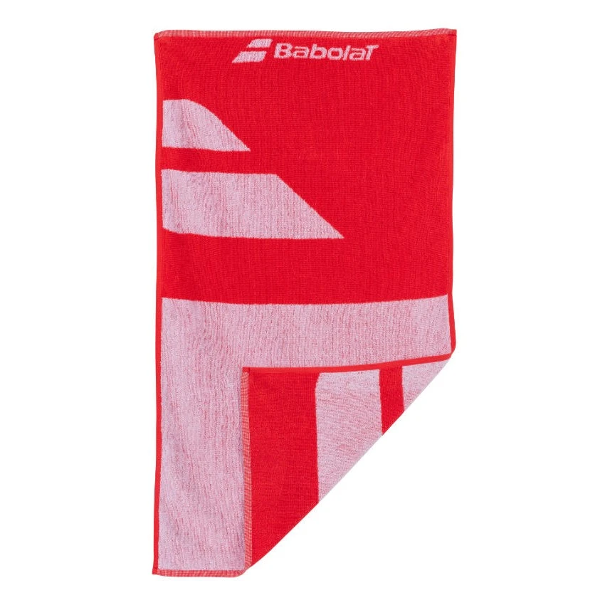 TOALLA BABOLAT MEDIUM BLANCA/ROJA 1 TOALLA BABOLAT MEDIUM BLANCA/ROJA