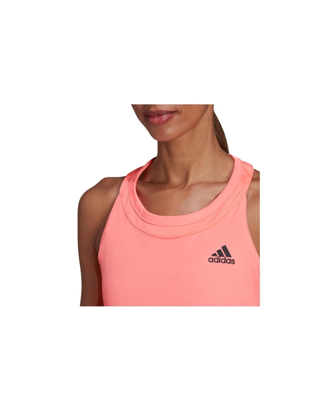 VESTIDO ADIDAS CLUB ACID RED-BLACK 5 VESTIDO ADIDAS CLUB ACID RED-BLACK - Imagen 5