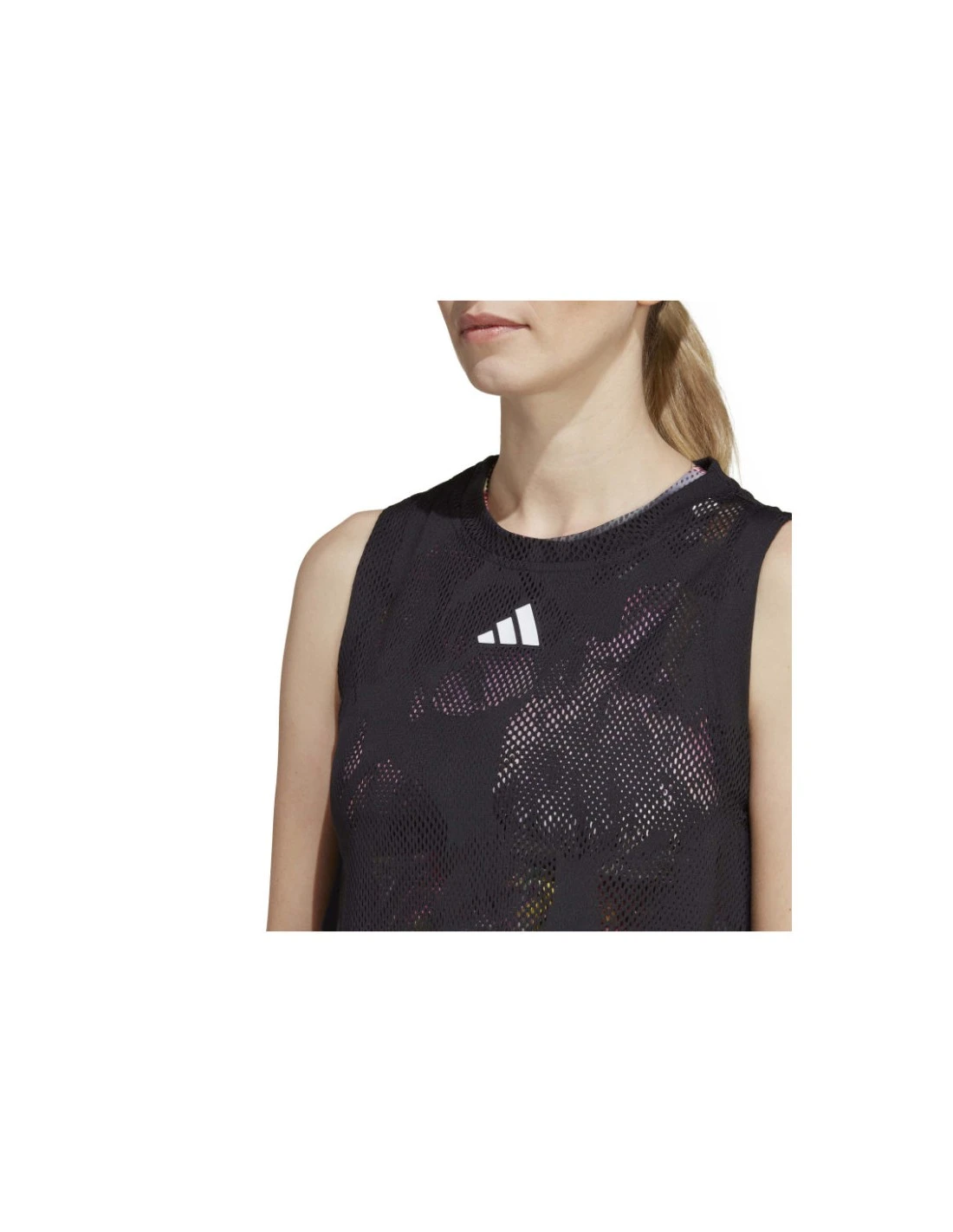 VESTIDO ADIDAS MEL BLACK/MULTICOLOR 4 VESTIDO ADIDAS MEL BLACK/MULTICOLOR - Imagen 4