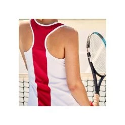 VESTIDO JOMA MISIEGO BLANCO-ROJO -K-Swiss Comercio vestido joma misiego blanco rojo 6