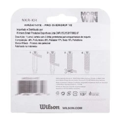 Alternative view of WILSON Pro Overgrip X3 Amarillo