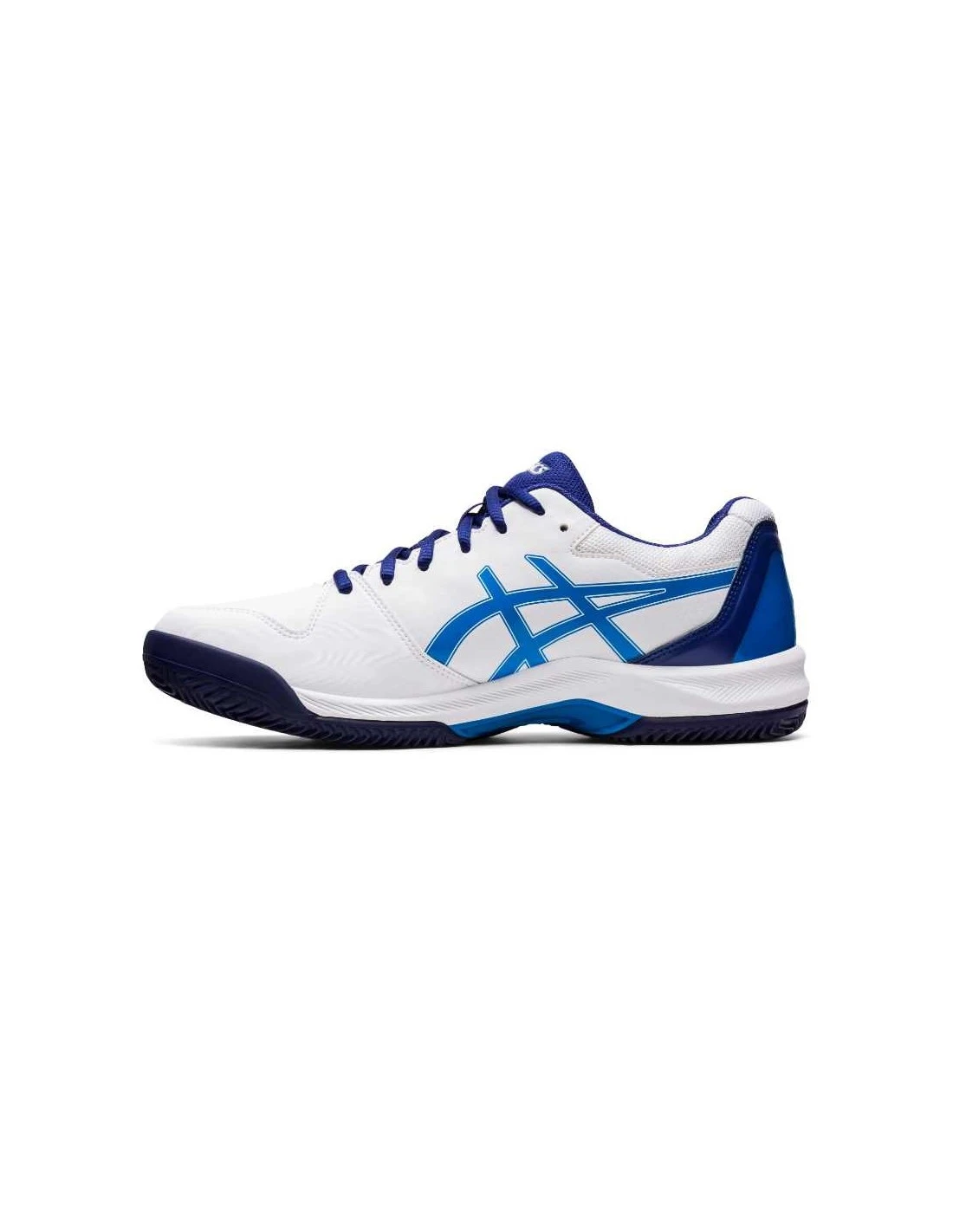 ZAPATILLA ASICS GEL-DEDICATE 7 CLAY WHITE/ELECTRIC BLUE 3 ZAPATILLA ASICS GEL-DEDICATE 7 CLAY WHITE/ELECTRIC BLUE - Imagen 3