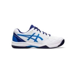 ZAPATILLA ASICS GEL-DEDICATE 7 CLAY WHITE/ELECTRIC BLUE