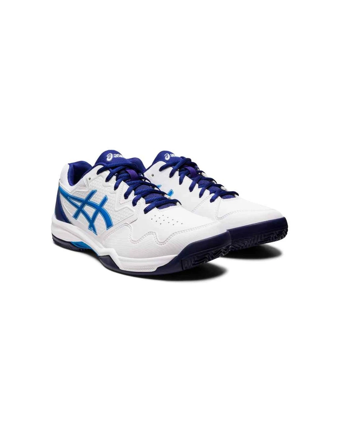 ZAPATILLA ASICS GEL-DEDICATE 7 CLAY WHITE/ELECTRIC BLUE 4 ZAPATILLA ASICS GEL-DEDICATE 7 CLAY WHITE/ELECTRIC BLUE - Imagen 4