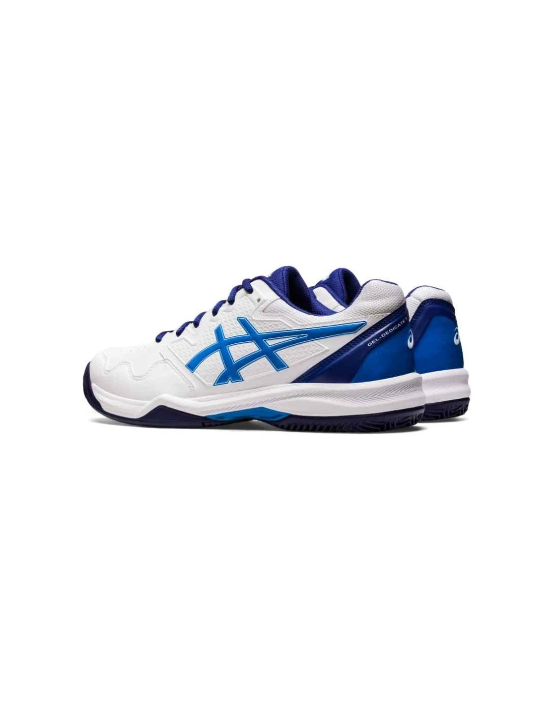 ZAPATILLA ASICS GEL-DEDICATE 7 CLAY WHITE/ELECTRIC BLUE 5 ZAPATILLA ASICS GEL-DEDICATE 7 CLAY WHITE/ELECTRIC BLUE - Imagen 5