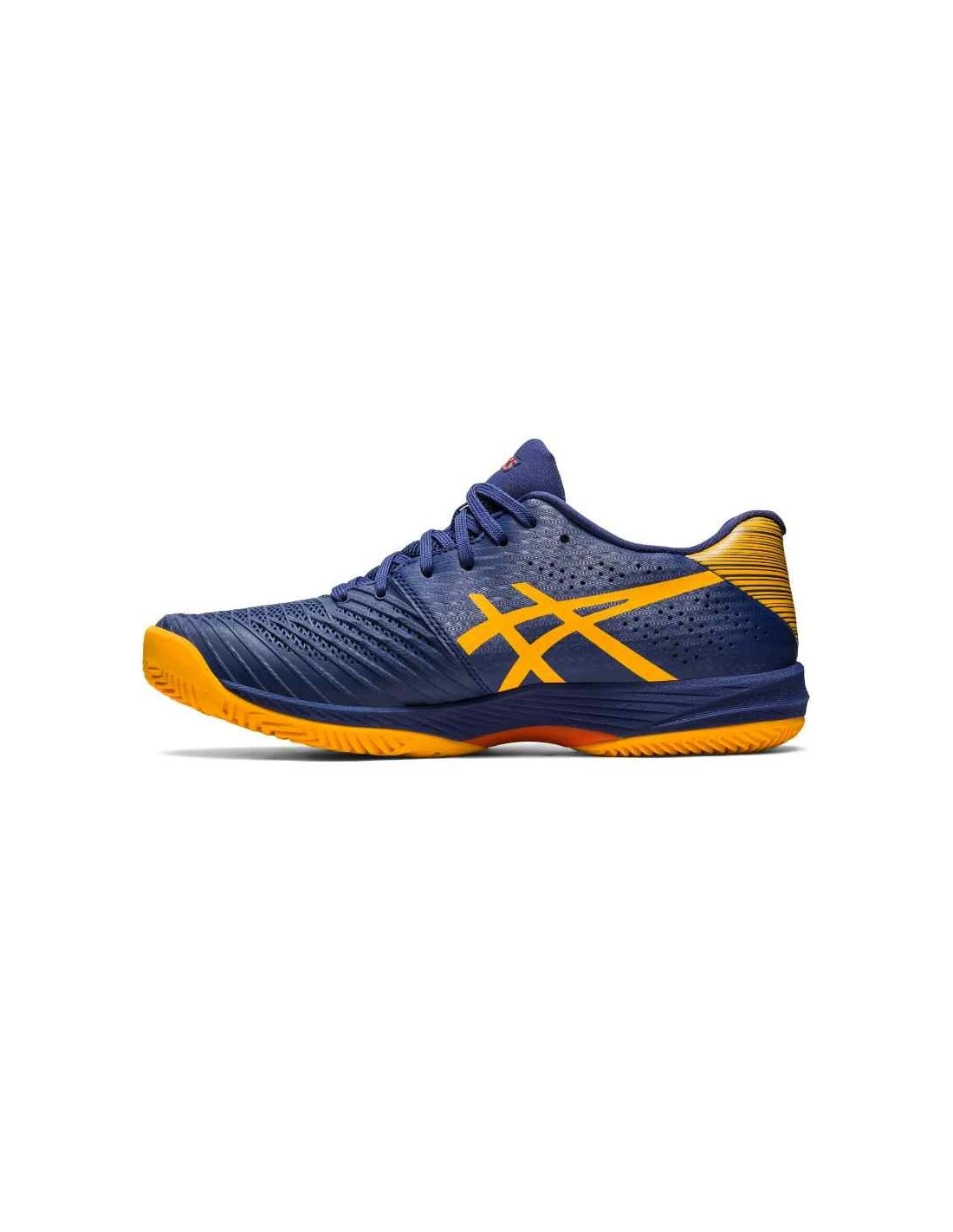 ZAPATILLA ASICS SOLUTION SWIFT FF PADEL BLUE/ORANGE 3 ZAPATILLA ASICS SOLUTION SWIFT FF PADEL BLUE/ORANGE - Imagen 3