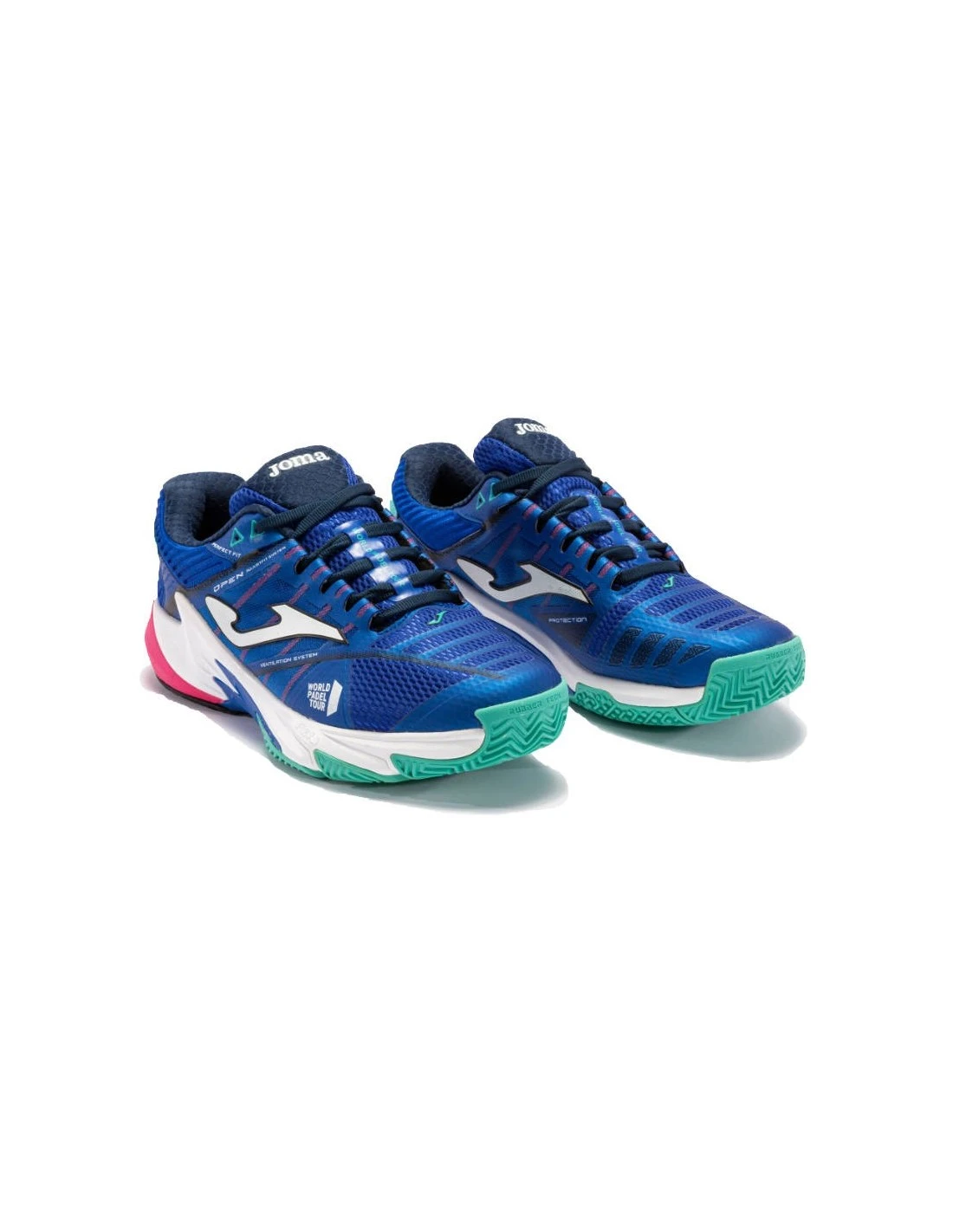 ZAPATILLA JOMA T.OPEN MEN 2204 CLAY AZUL TURQUESA 3 ZAPATILLA JOMA T.OPEN MEN 2204 CLAY AZUL TURQUESA - Imagen 3