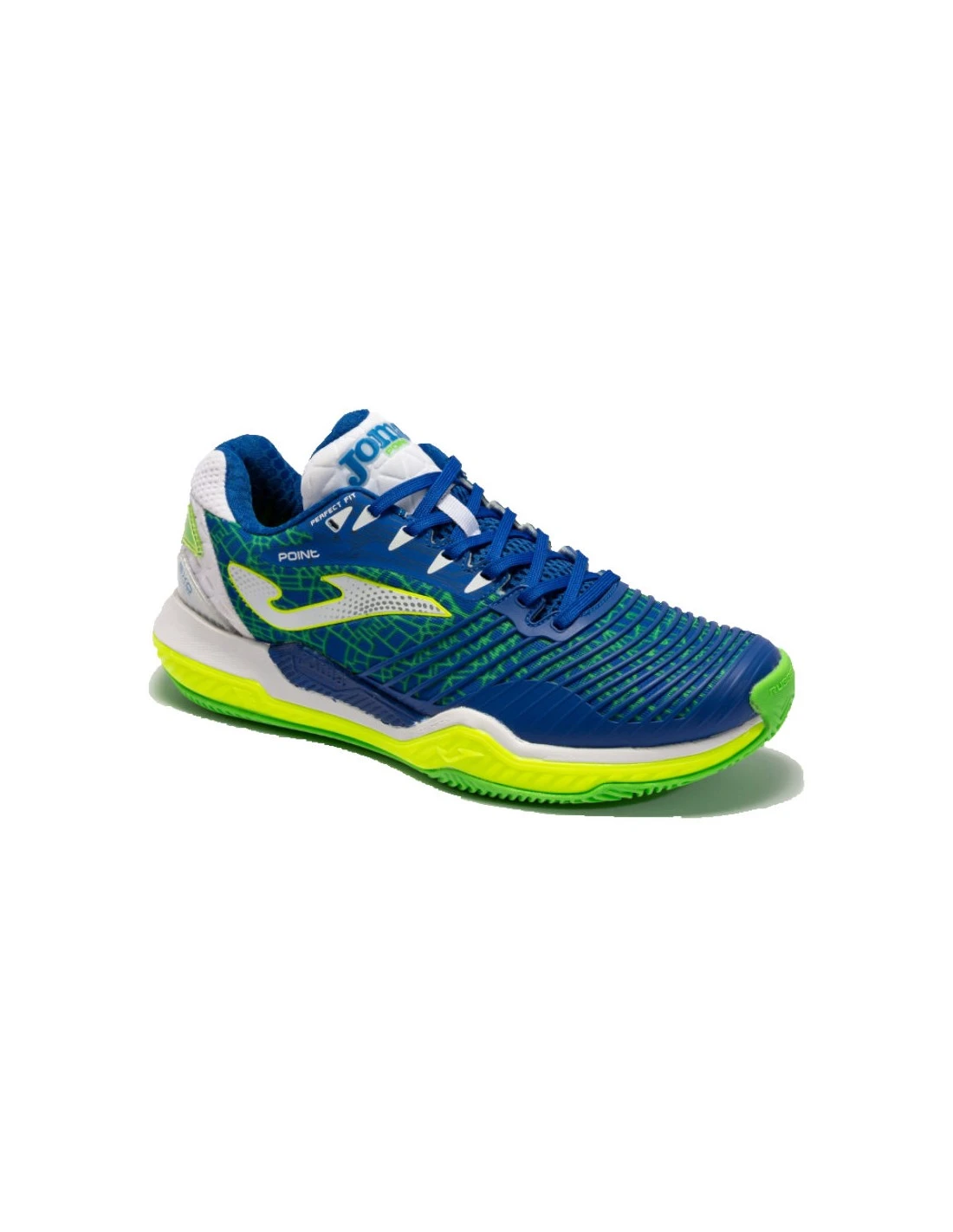 ZAPATILLA JOMA T.POINT MEN 2204 ROYAL/AM FLÚOR 4 ZAPATILLA JOMA T.POINT MEN 2204 ROYAL/AM FLÚOR - Imagen 4