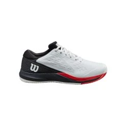 ZAPATILLA WILSON RUSH PRO ACE CLAY Wh/Bk/Poppy Red