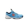 Zapatilla Wilson RUSH PRO JR QL Bonnie Blu/Wh/Tangerine