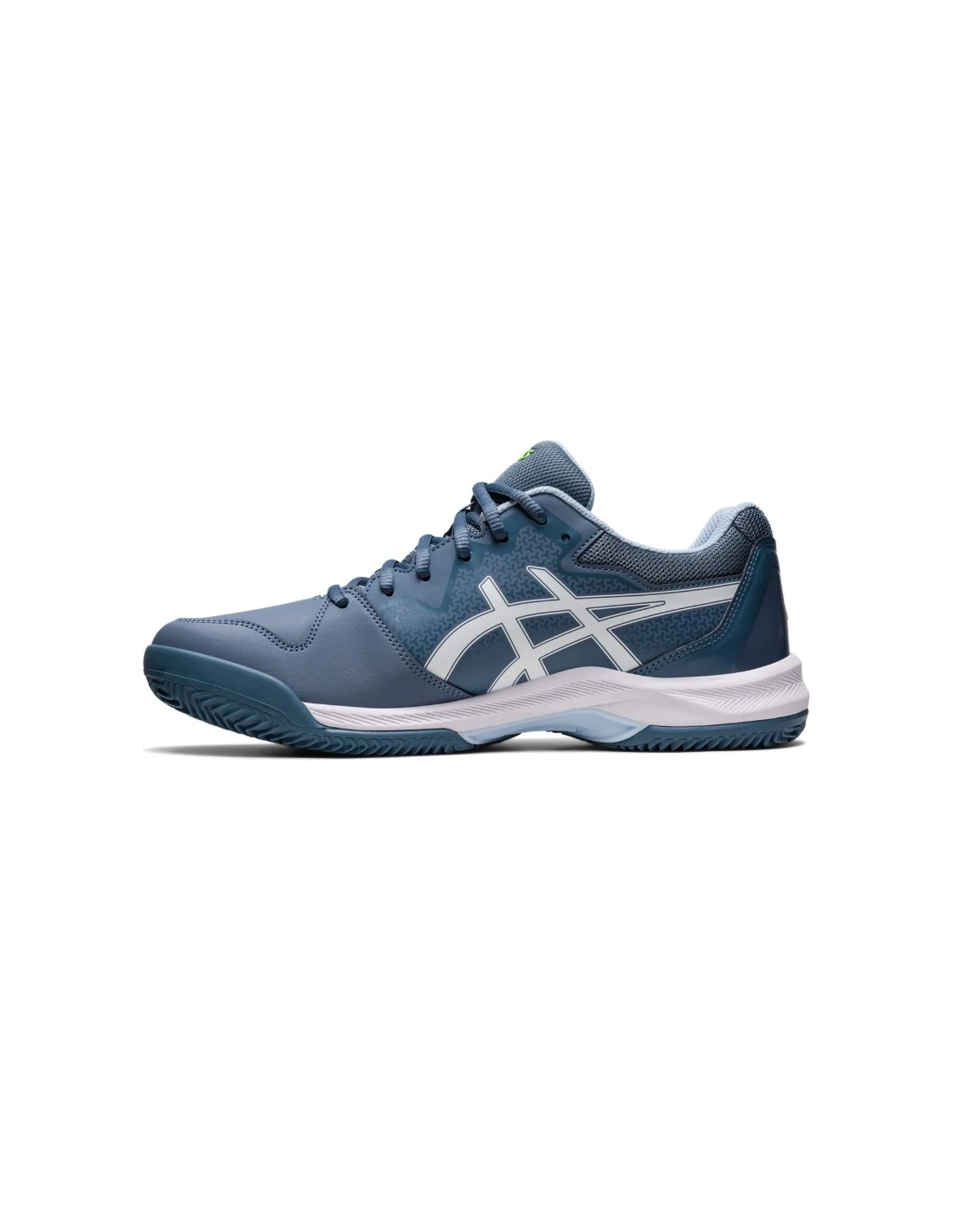 ZAPATILLAS ASICS GEL-DEDICATE 7 CLAY STEEL BLUE/WHITE 3 ZAPATILLAS ASICS GEL-DEDICATE 7 CLAY STEEL BLUE/WHITE - Imagen 3