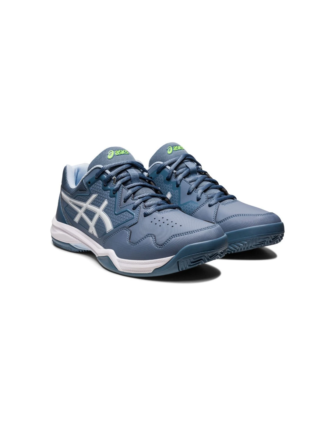 ZAPATILLAS ASICS GEL-DEDICATE 7 CLAY STEEL BLUE/WHITE 4 ZAPATILLAS ASICS GEL-DEDICATE 7 CLAY STEEL BLUE/WHITE - Imagen 4