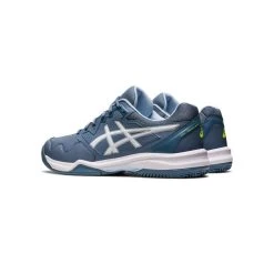 ZAPATILLAS ASICS GEL-DEDICATE 7 CLAY STEEL BLUE/WHITE 10 ZAPATILLAS ASICS GEL-DEDICATE 7 CLAY STEEL BLUE/WHITE -K-Swiss Comercio zapatillas asics gel dedicate 7 clay steel bluewhite 4