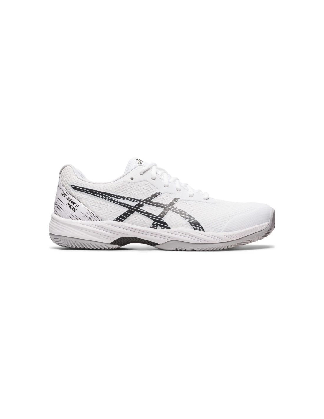 ZAPATILLAS ASICS GEL-GAME 9 PADEL WHITE/BLACK 1 ZAPATILLAS ASICS GEL-GAME 9 PADEL WHITE/BLACK