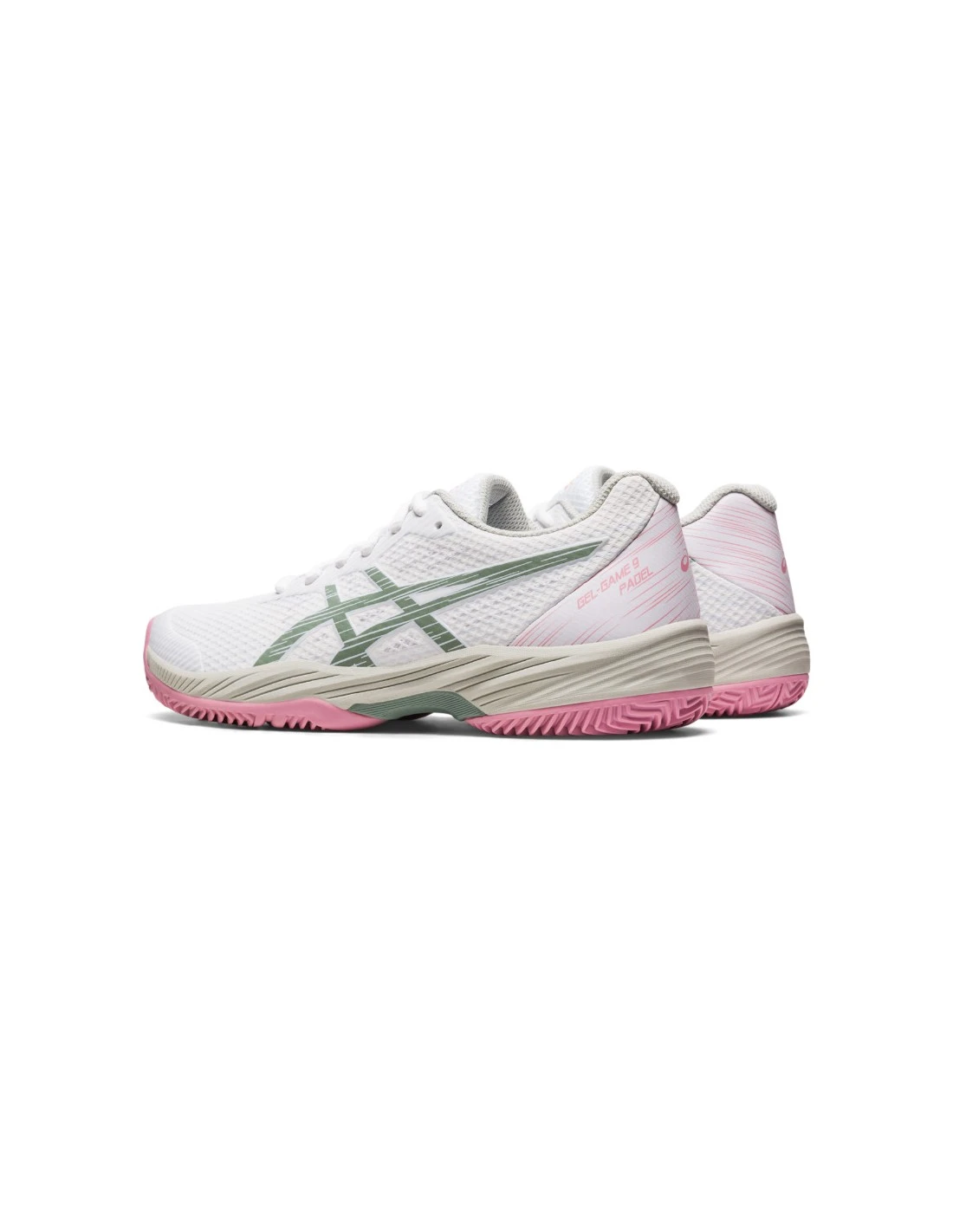 ZAPATILLAS ASICS GEL-GAME 9 PADEL WHITE/SLATE GREY 5 ZAPATILLAS ASICS GEL-GAME 9 PADEL WHITE/SLATE GREY - Imagen 5