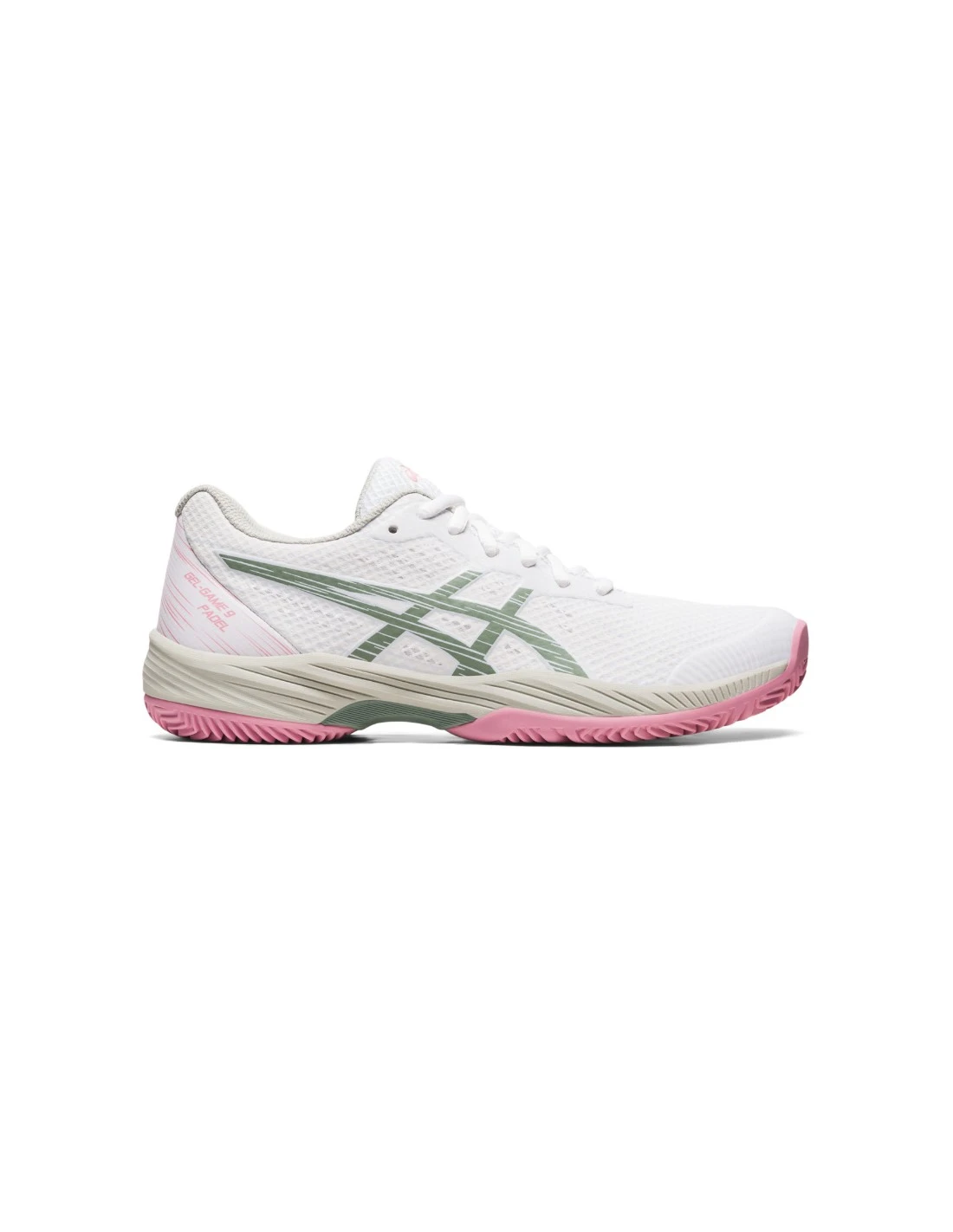 ZAPATILLAS ASICS GEL-GAME 9 PADEL WHITE/SLATE GREY 1 ZAPATILLAS ASICS GEL-GAME 9 PADEL WHITE/SLATE GREY