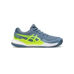ZAPATILLAS ASICS GEL-RESOLUTION 9 GS CLAY ST BLUE/HAZ GREEN
