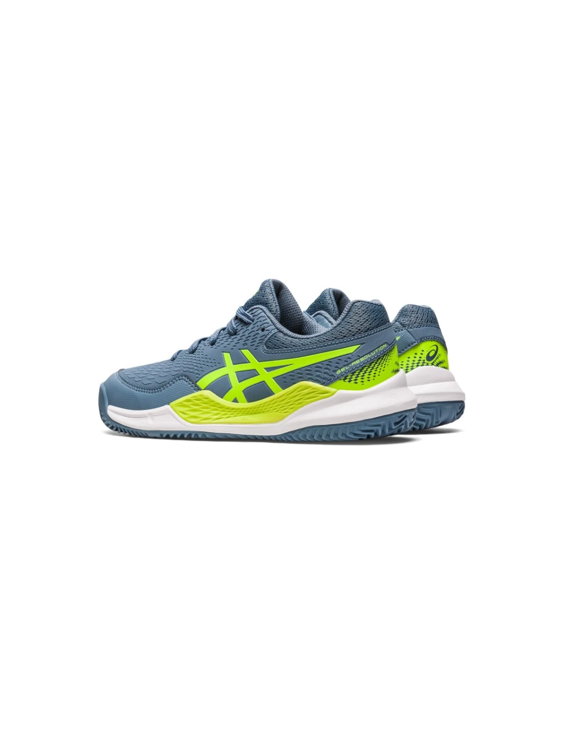 ZAPATILLAS ASICS GEL-RESOLUTION 9 GS CLAY ST BLUE/HAZ GREEN 5 ZAPATILLAS ASICS GEL-RESOLUTION 9 GS CLAY ST BLUE/HAZ GREEN - Imagen 5