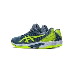 ZAPATILLAS ASICS SOLUTION SPEED FF 2 CLAY STEEL BLUE/HAZARD GREEN -K-Swiss Comercio zapatillas asics solution speed ff 2 clay steel bluehazard green 4
