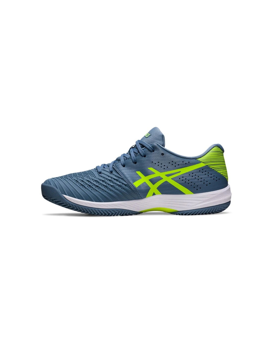 ZAPATILLAS ASICS SOLUTION SWIFT FF CLAY STEEL BLUE/HAZARD GREEN 3 ZAPATILLAS ASICS SOLUTION SWIFT FF CLAY STEEL BLUE/HAZARD GREEN - Imagen 3