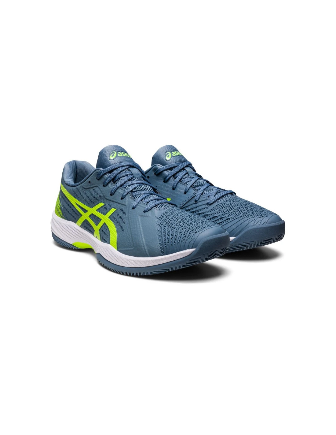 ZAPATILLAS ASICS SOLUTION SWIFT FF CLAY STEEL BLUE/HAZARD GREEN 4 ZAPATILLAS ASICS SOLUTION SWIFT FF CLAY STEEL BLUE/HAZARD GREEN - Imagen 4
