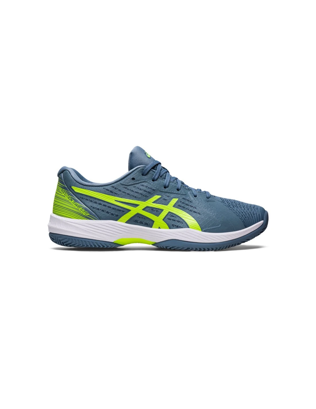 ZAPATILLAS ASICS SOLUTION SWIFT FF CLAY STEEL BLUE/HAZARD GREEN 1 ZAPATILLAS ASICS SOLUTION SWIFT FF CLAY STEEL BLUE/HAZARD GREEN